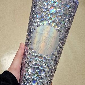 NEW Starbucks 2024 Holiday Christmas Iridescent Gemstone VENTI tumbler 24 oz